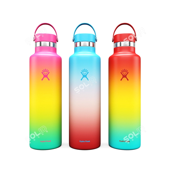 Chillwave Shaved Ice Hydro Flask 3D model image 2