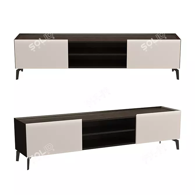 Garda Decor Light TV Stand 3D model image 1