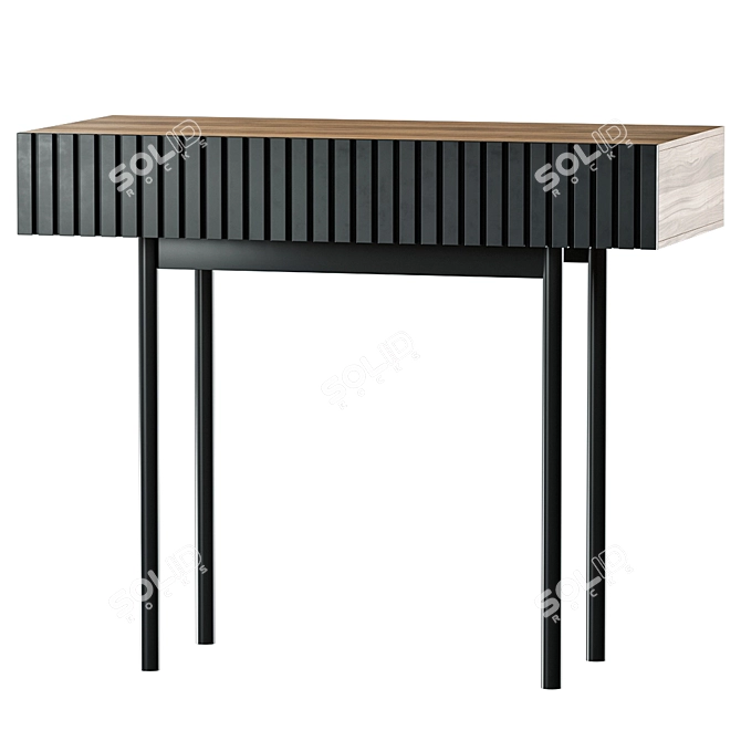 Elegant MR HIDE Console 3D model image 1