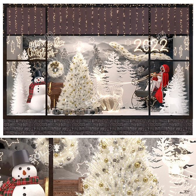  New Year Showcase: 3D Model & Facade 3D model image 1