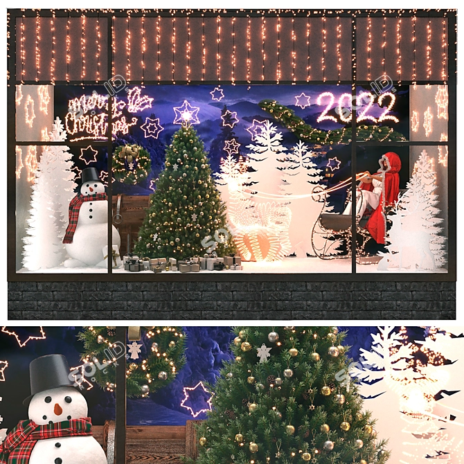  New Year Showcase: 3D Model & Facade 3D model image 2