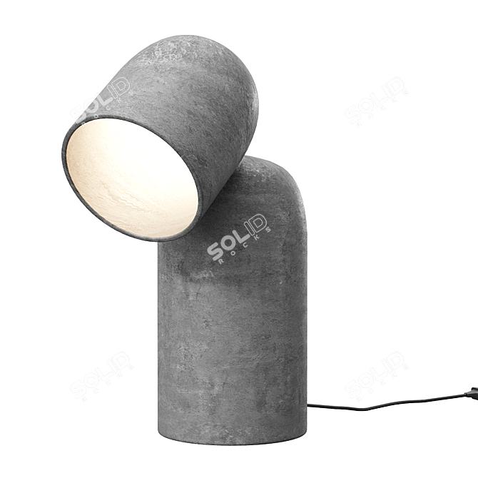 Fumi Low Table Lamp: Sleek Design by Harry Thaler 3D model image 2