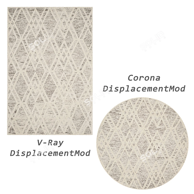 Luxury Rug Set - V-Ray & Corona Compatible 3D model image 3