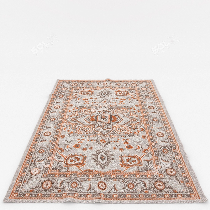 Versatile 3D Rug Set 3D model image 6