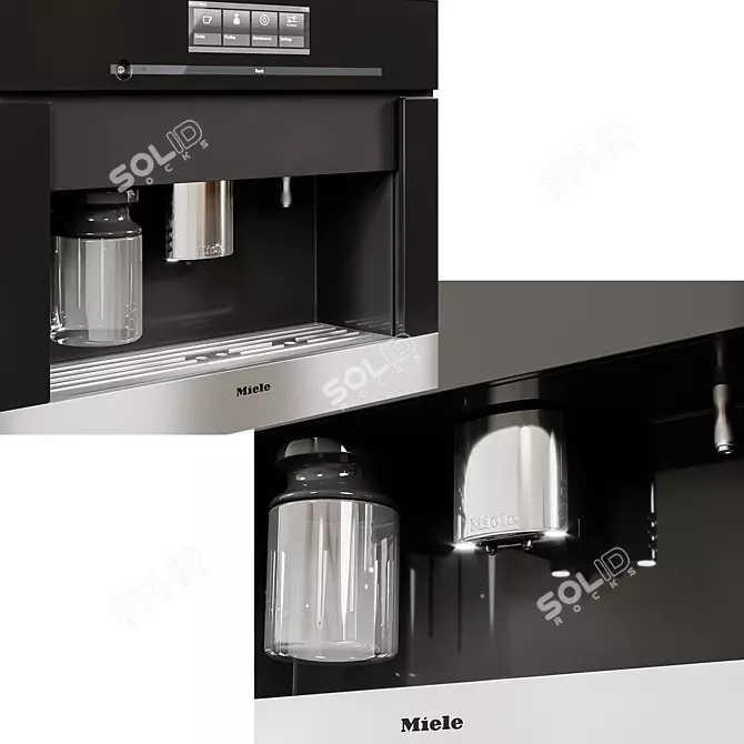 Elegant Miele Set for Ultimate Cleaning 3D model image 3