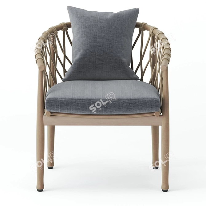 Ginestra B&B Italia Chair 3D model image 2