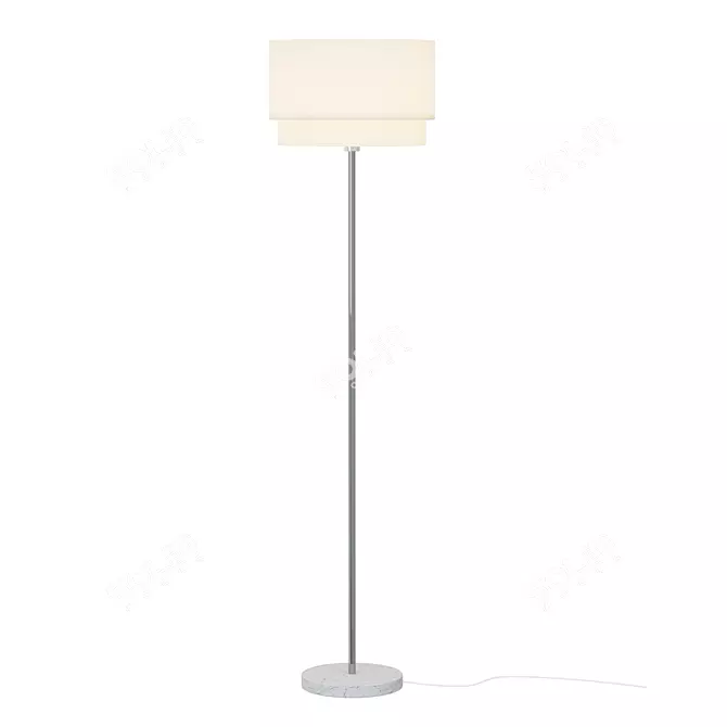 Modern Vertical Floor Lamp Meryl 3D model image 1