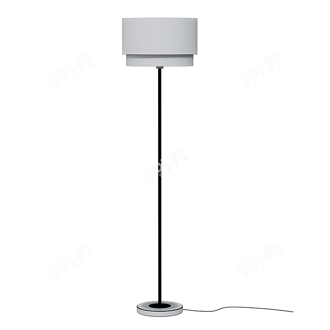 Modern Vertical Floor Lamp Meryl 3D model image 2