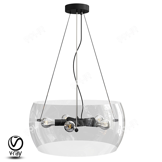Elegant ARTE Lamp Frescura 3D model image 1