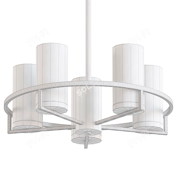 Kavo Pendant Chandelier: Elegant Illumination for Every Space 3D model image 2