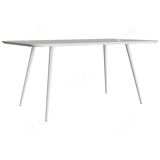 Halmar BARCANO Dining Table 3D model image 2