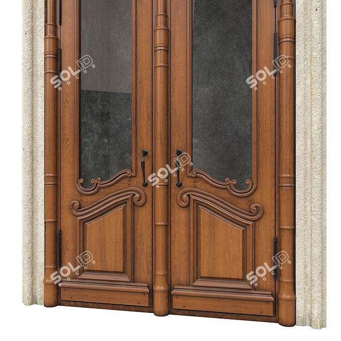 Classic 3D Door - 1800mm x 4300mm 3D model image 2