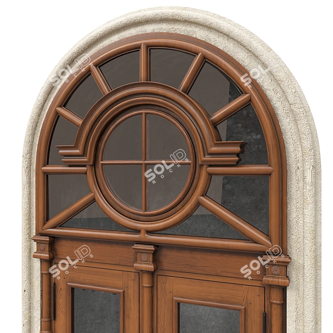 Classic 3D Door - 1800mm x 4300mm 3D model image 4