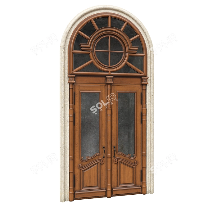 Classic 3D Door - 1800mm x 4300mm 3D model image 5