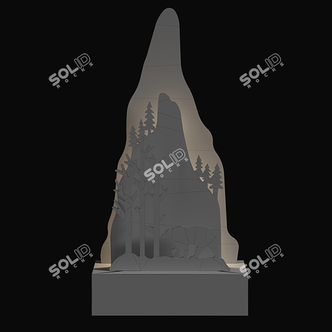 Festive Christmas Decor Set 3D model image 7