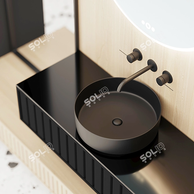 Modern Wash Basin 3D model image 23