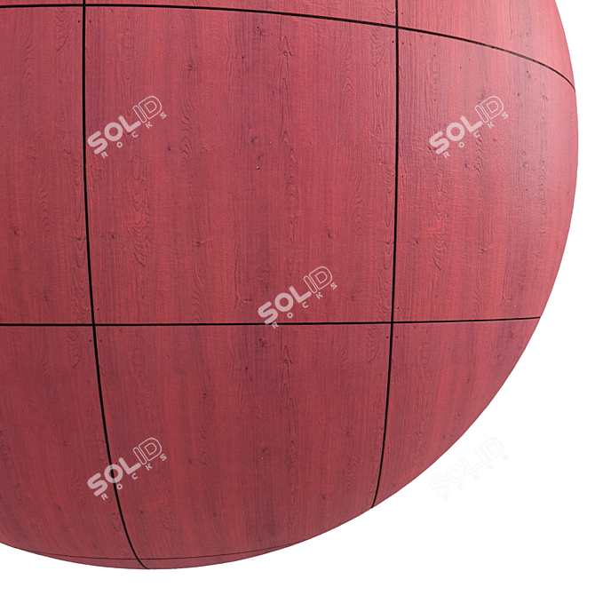 4K Wood Panel Materials: PBR SBSAR 3D model image 4