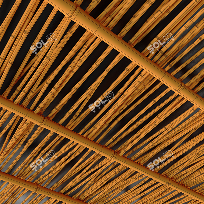 Sleek Bamboo Branches - Texture Pack 3D model image 7