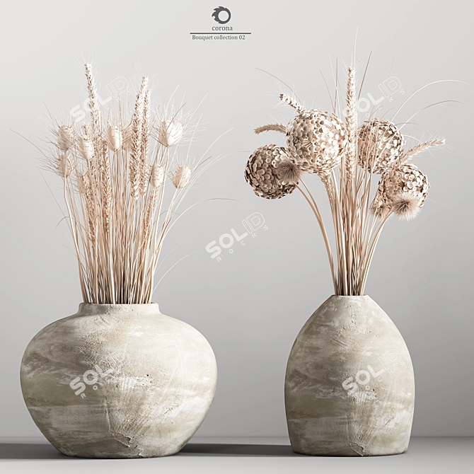 Floral Collection 02: Exquisite Blooms 3D model image 3