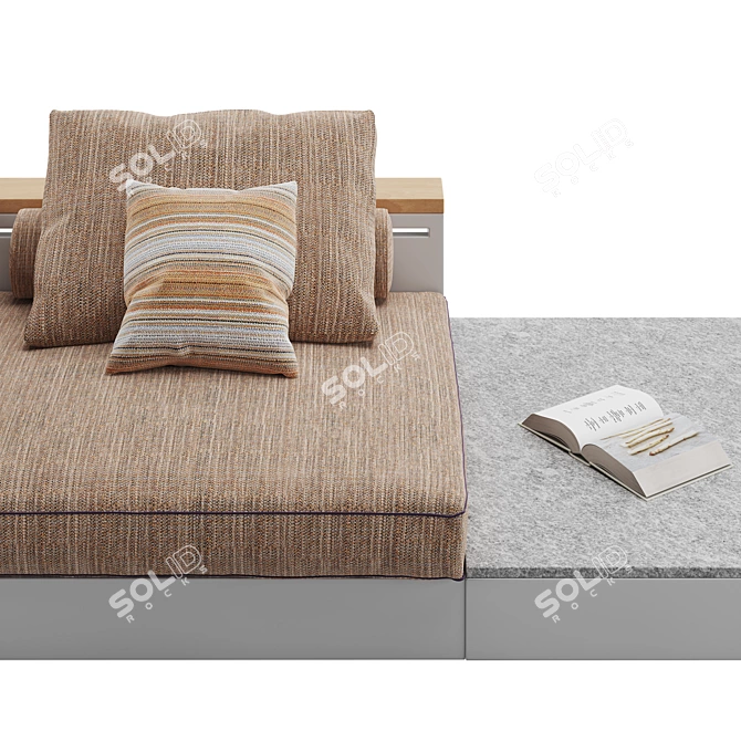Flexform Freeport Outdoor Sofa - Modern, Stylish and Durable 3D model image 3