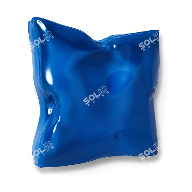 Versatile Plastic Wall Panel Pillow 3D model image 2