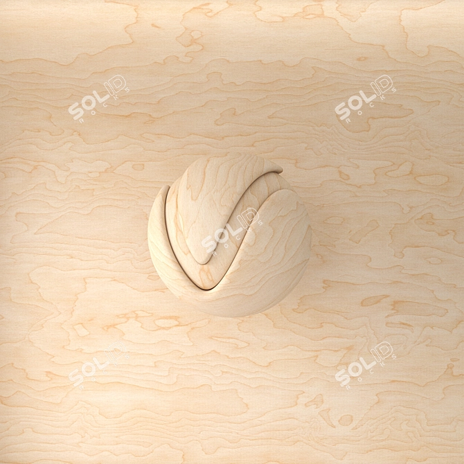 Plywood Texture Bundle - 4 Sheets 3D model image 2