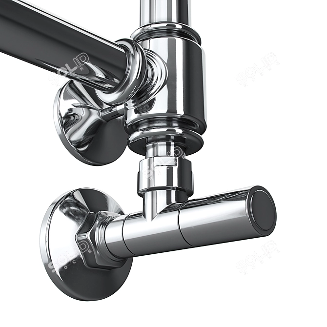 TERMINUS Versailles: Stylish Towel Warmer 3D model image 3