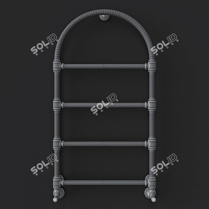 TERMINUS Versailles: Stylish Towel Warmer 3D model image 4