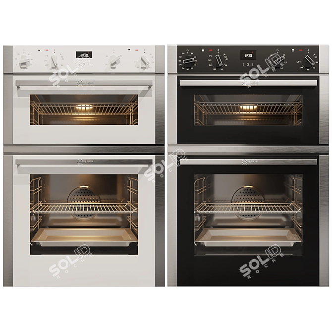 Premium Built-In Ovens by Bosch, Neff & Kitchenaid 3D model image 6