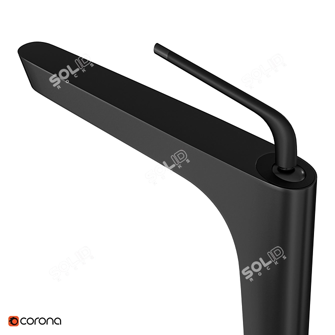 Sleek Form O'RAMA Faucet 3D model image 4