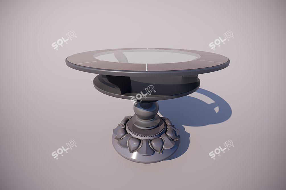 Modern Magazine Stand 3D model image 3