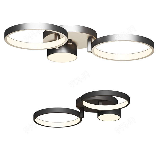 Modern LED Ceiling Light - JMZM 3D model image 2
