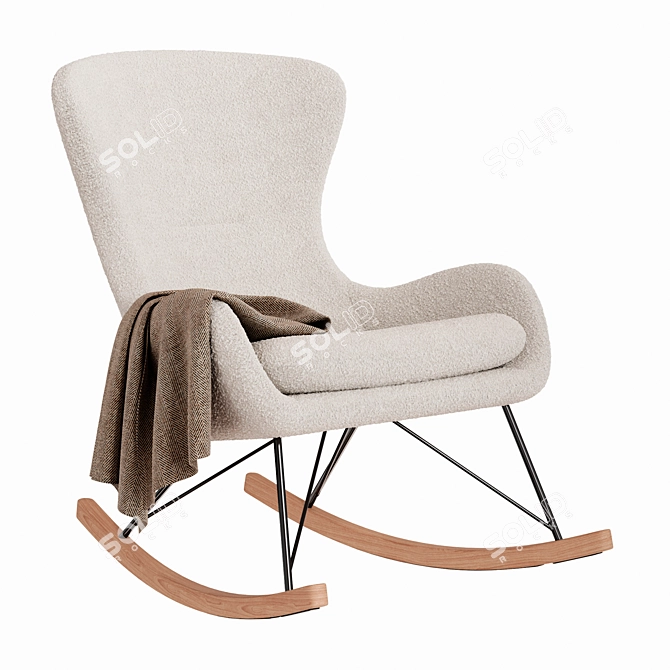 Elegant Raich Armchair - 2013 Edition 3D model image 1