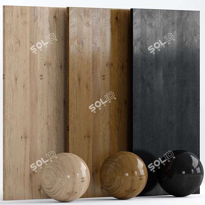 Wood_4: Multi-Material Texture 3D model image 1