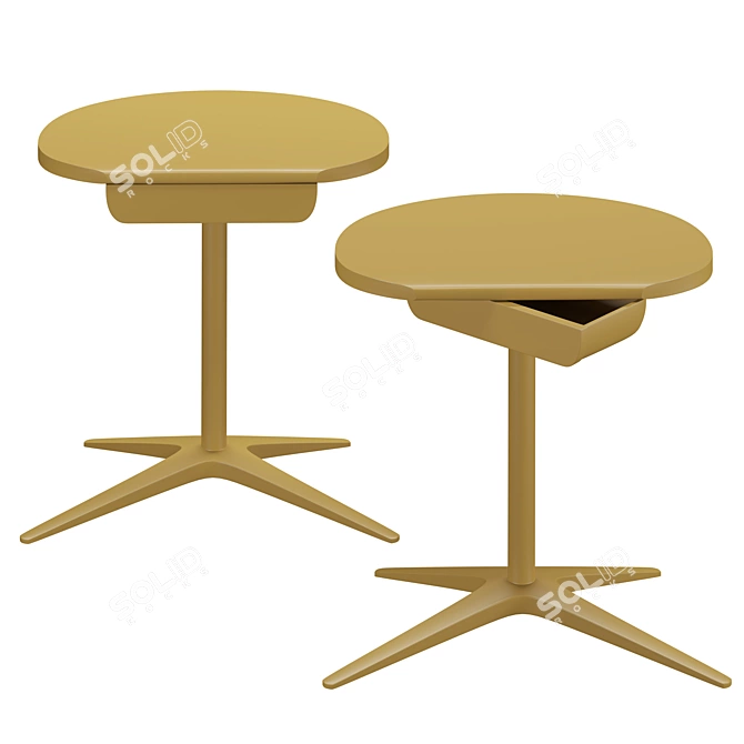 Elegant Sir Vito Tables 3D model image 3