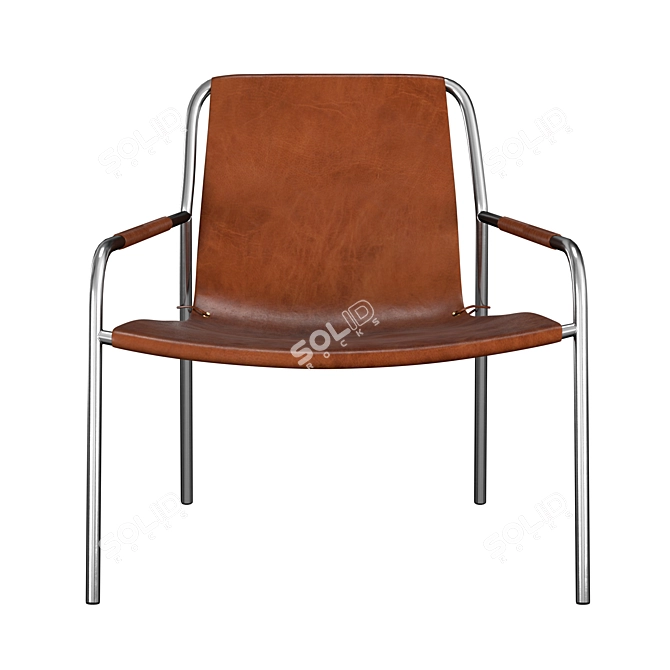 Elegant September Chair 3D model image 2