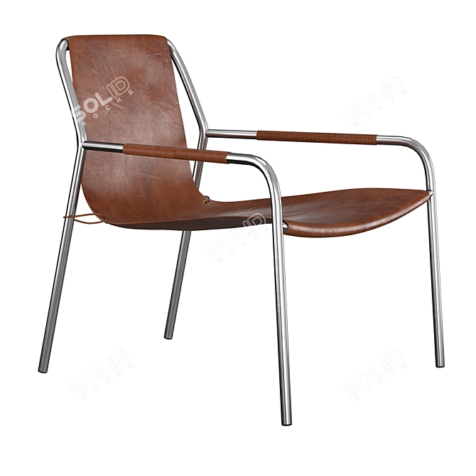 Elegant September Chair 3D model image 3