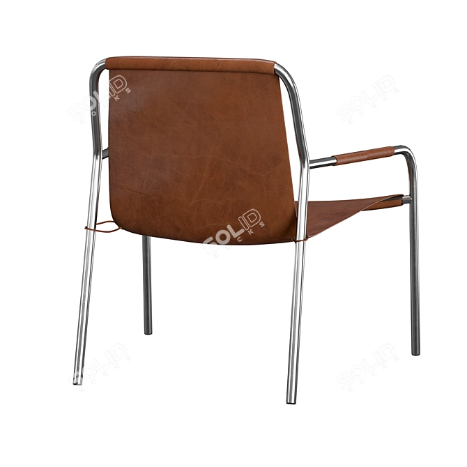 Elegant September Chair 3D model image 4