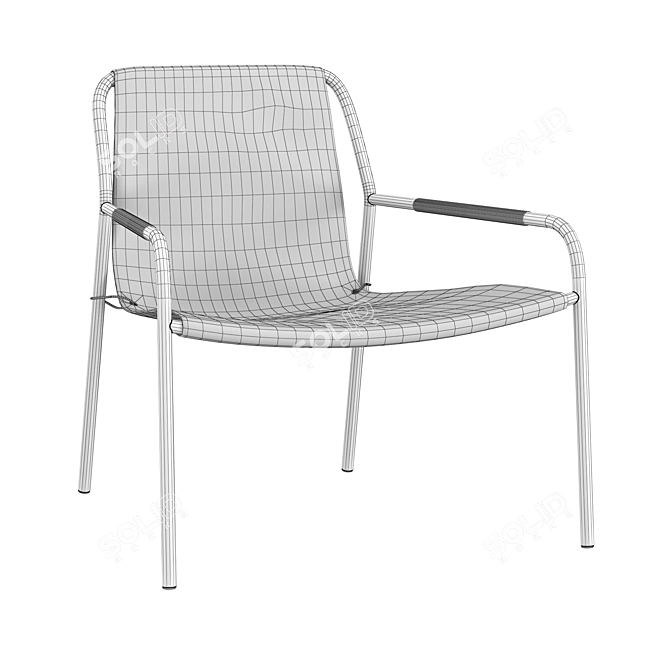 Elegant September Chair 3D model image 5