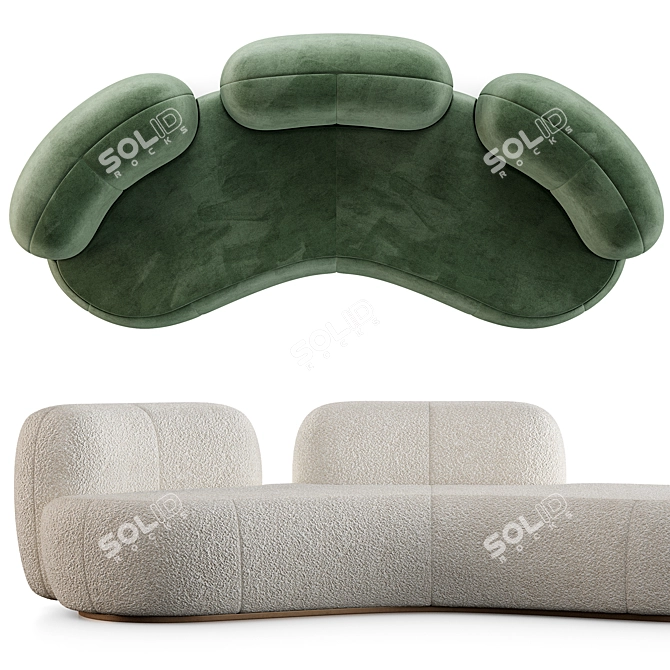 Secolo Tateyama XL: Ultimate Comfort and Luxury 3D model image 4