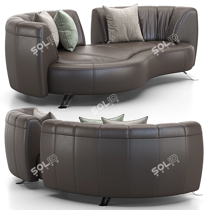 Modern Desede DS-164/29 Sofa 3D model image 4