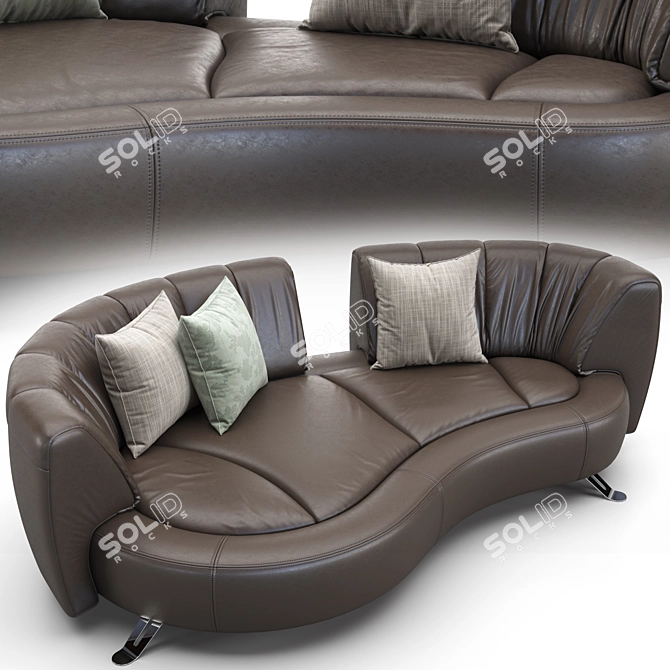 Modern Desede DS-164/29 Sofa 3D model image 6
