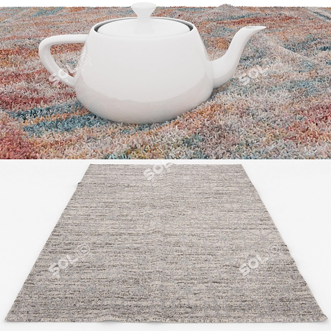 Versatile Rug Set - 3D Models 3D model image 3