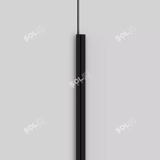 Minimalist Mirrored Wardrobe | H 2850mm x L 2400mm 3D model image 3