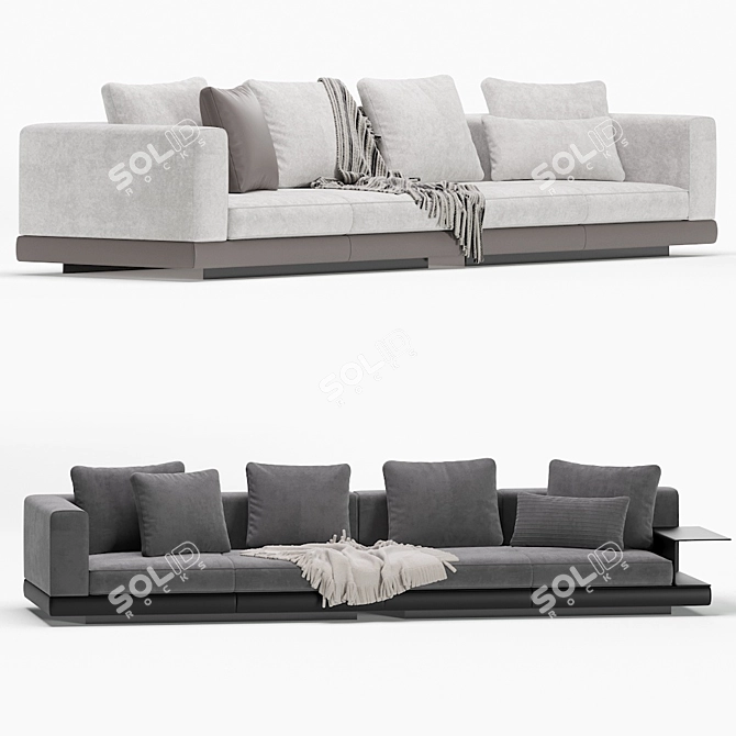 Modular Connery Sofa: Ultimate Versatility 3D model image 4