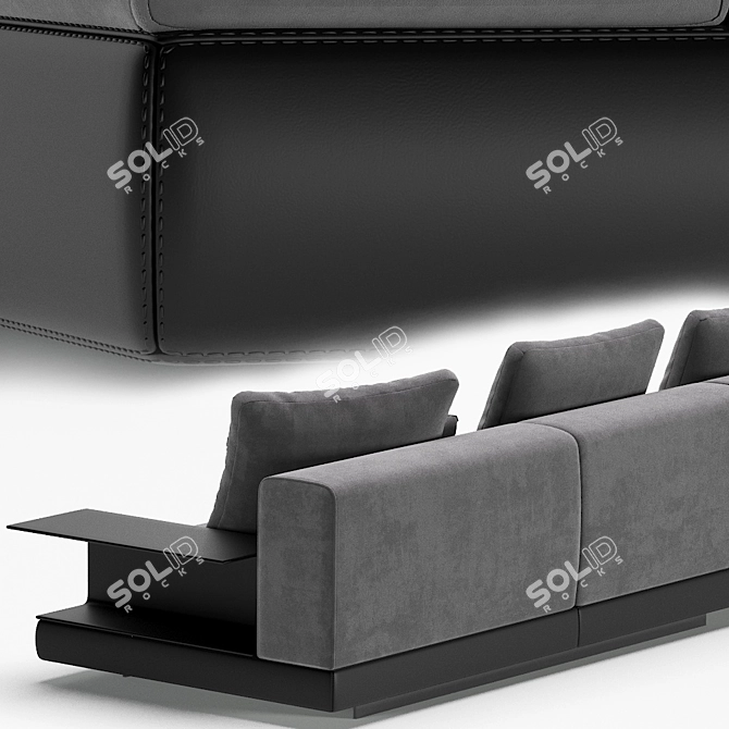 Modular Connery Sofa: Ultimate Versatility 3D model image 5