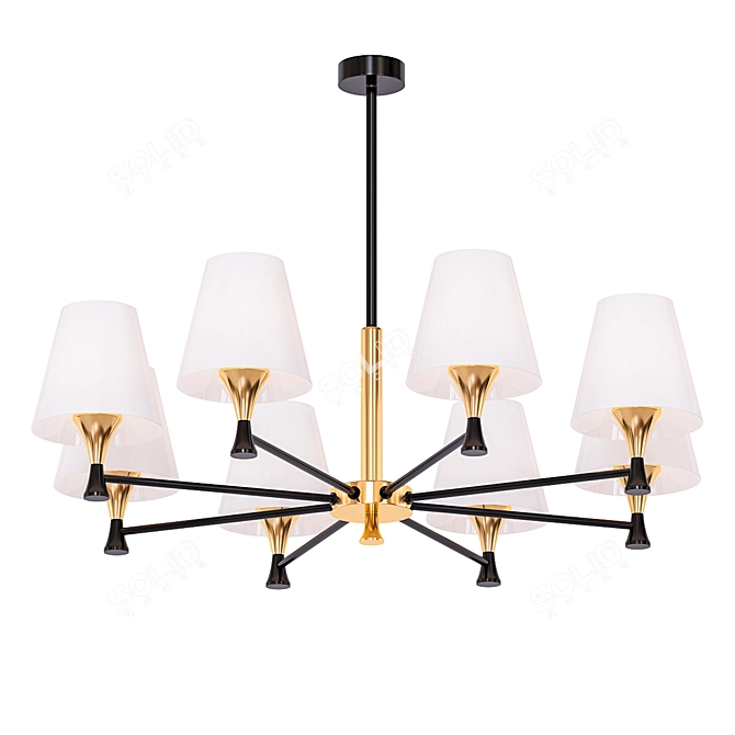 Stunning Freya Pendant Light 3D model image 1