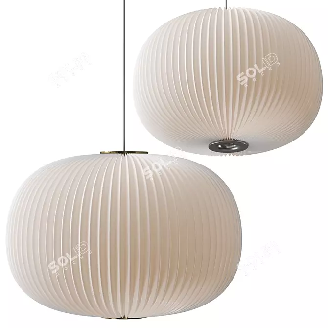 Le Klint Lamella Pendant Lamp 3D model image 1