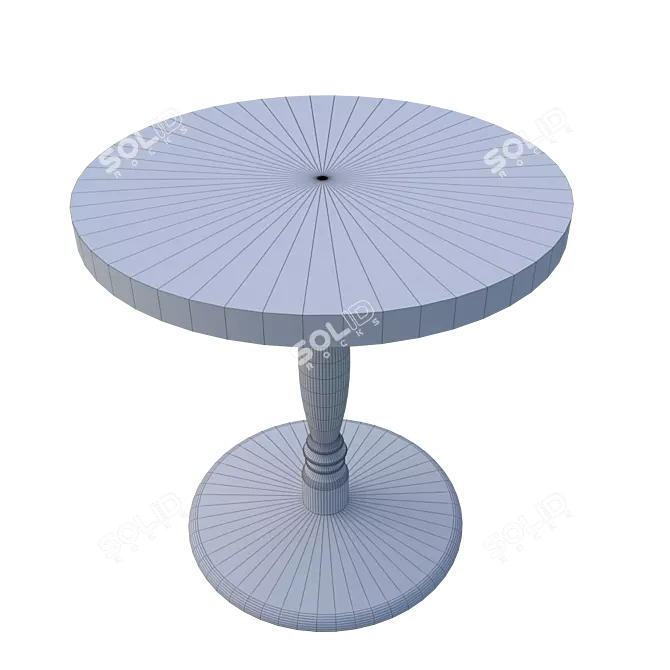 Corona Variants Table 3D model image 2