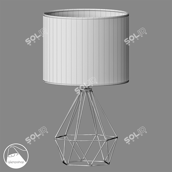 Modern NL5120 Table Lamp for Chic Interiors 3D model image 2